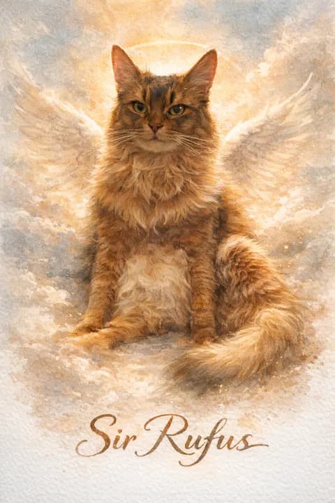 Angel Rufus — 🕊️ Memorial portrait